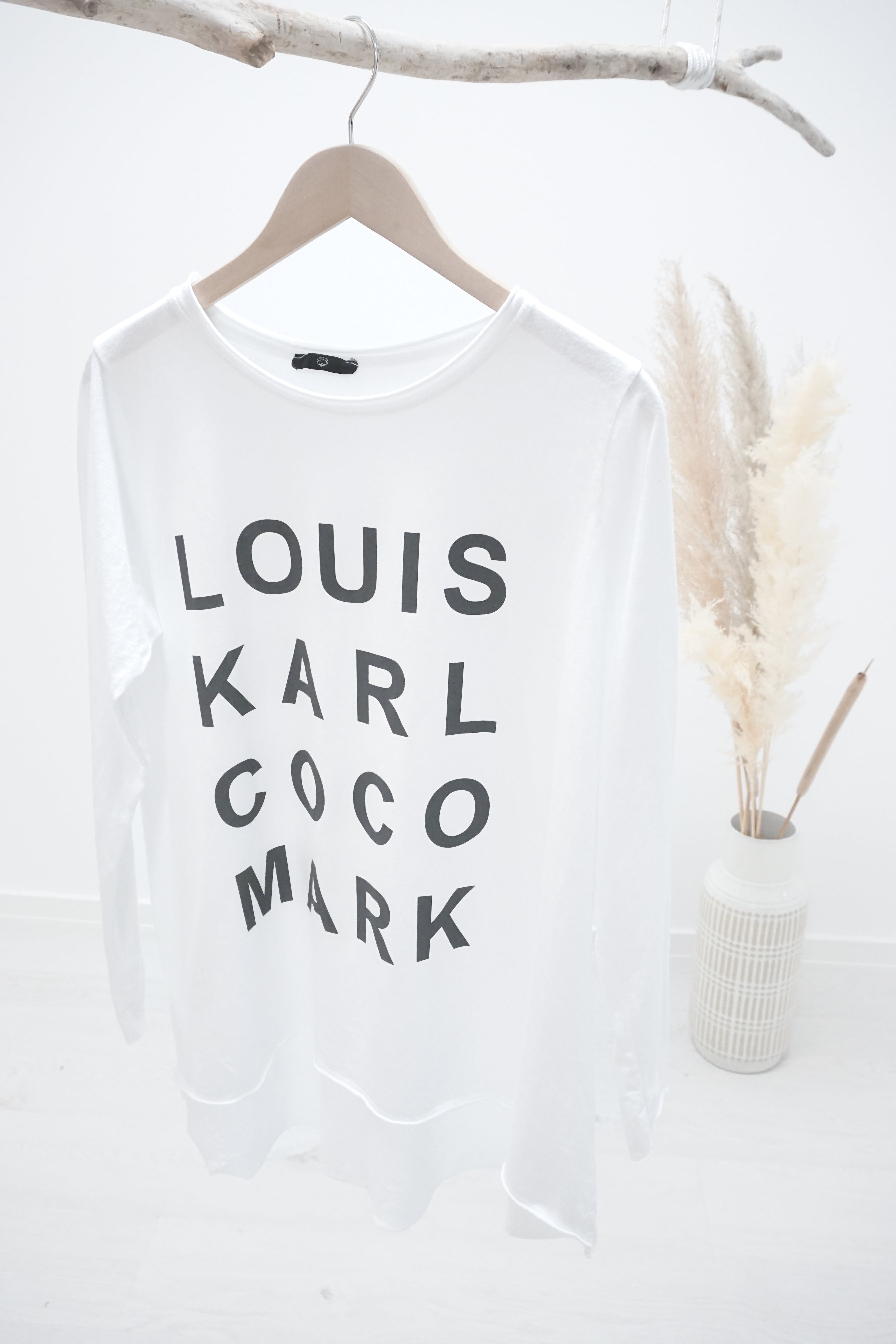 Langarm Shirt "Designer" mit