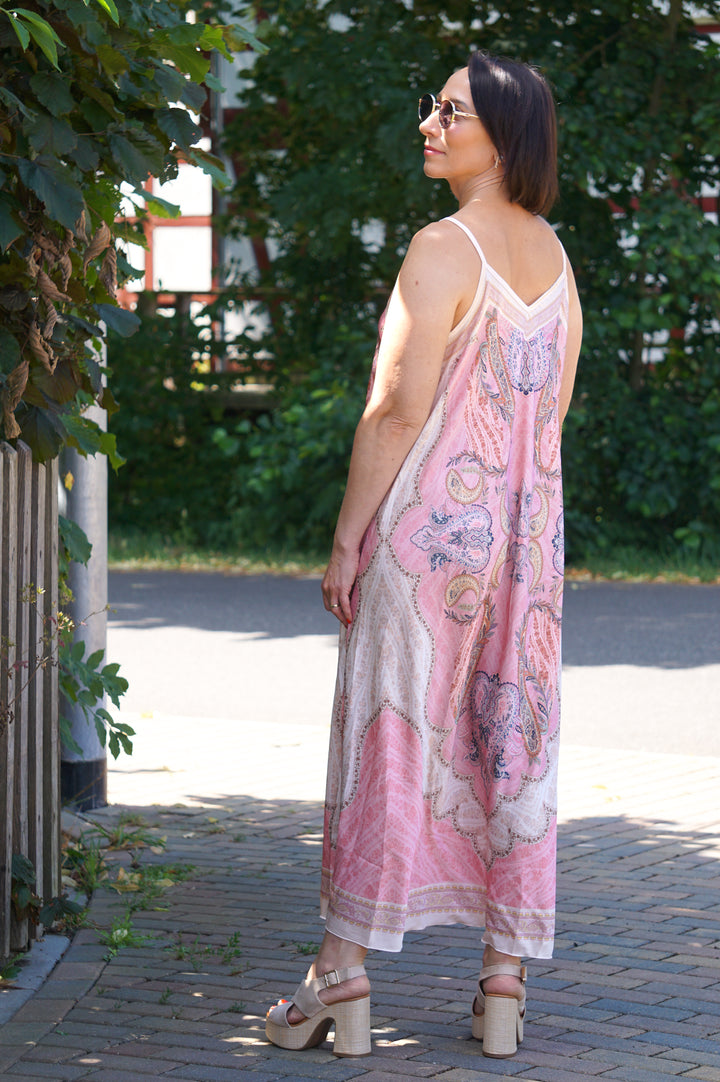 Langes Kleid „orient“, rosa