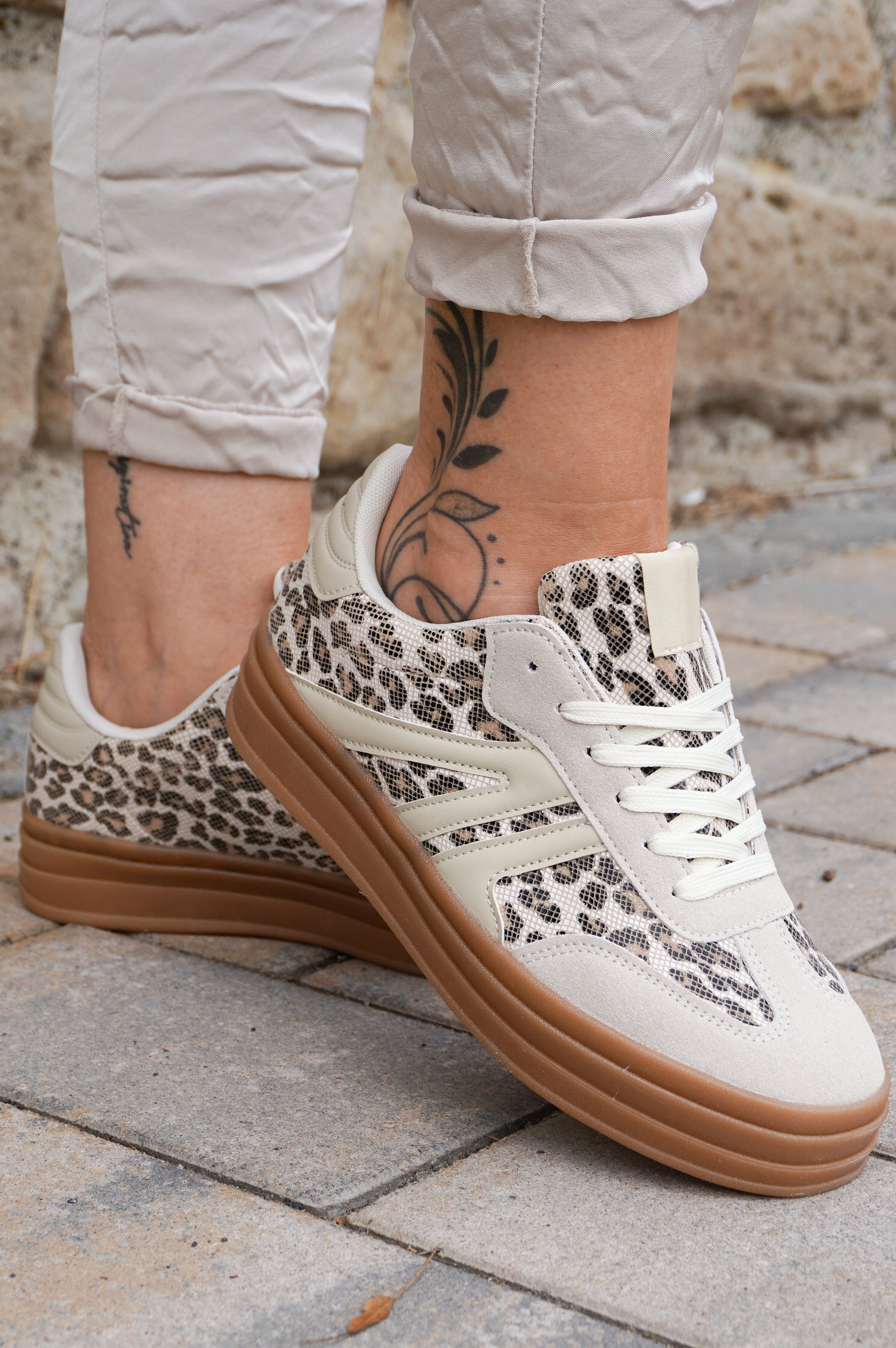 Sneaker Leo/beige
