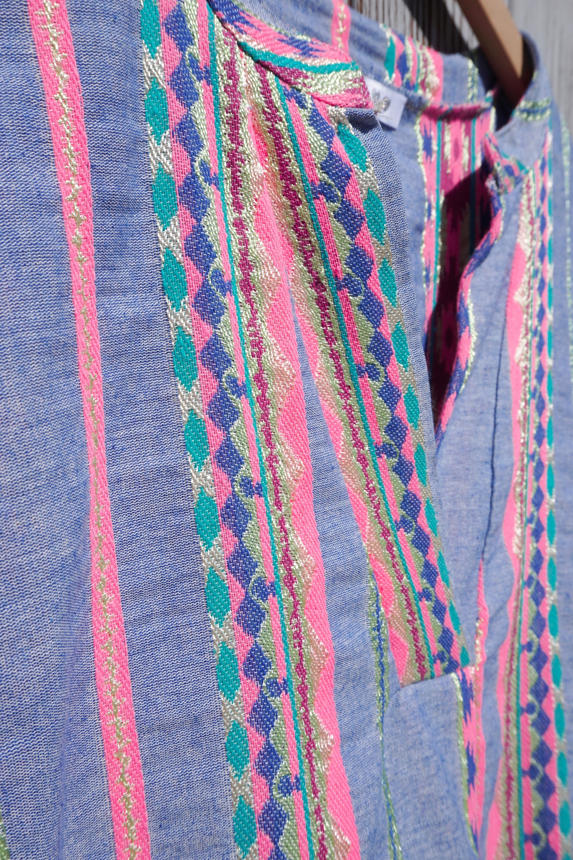 Midi Kleid im Jeans Style
