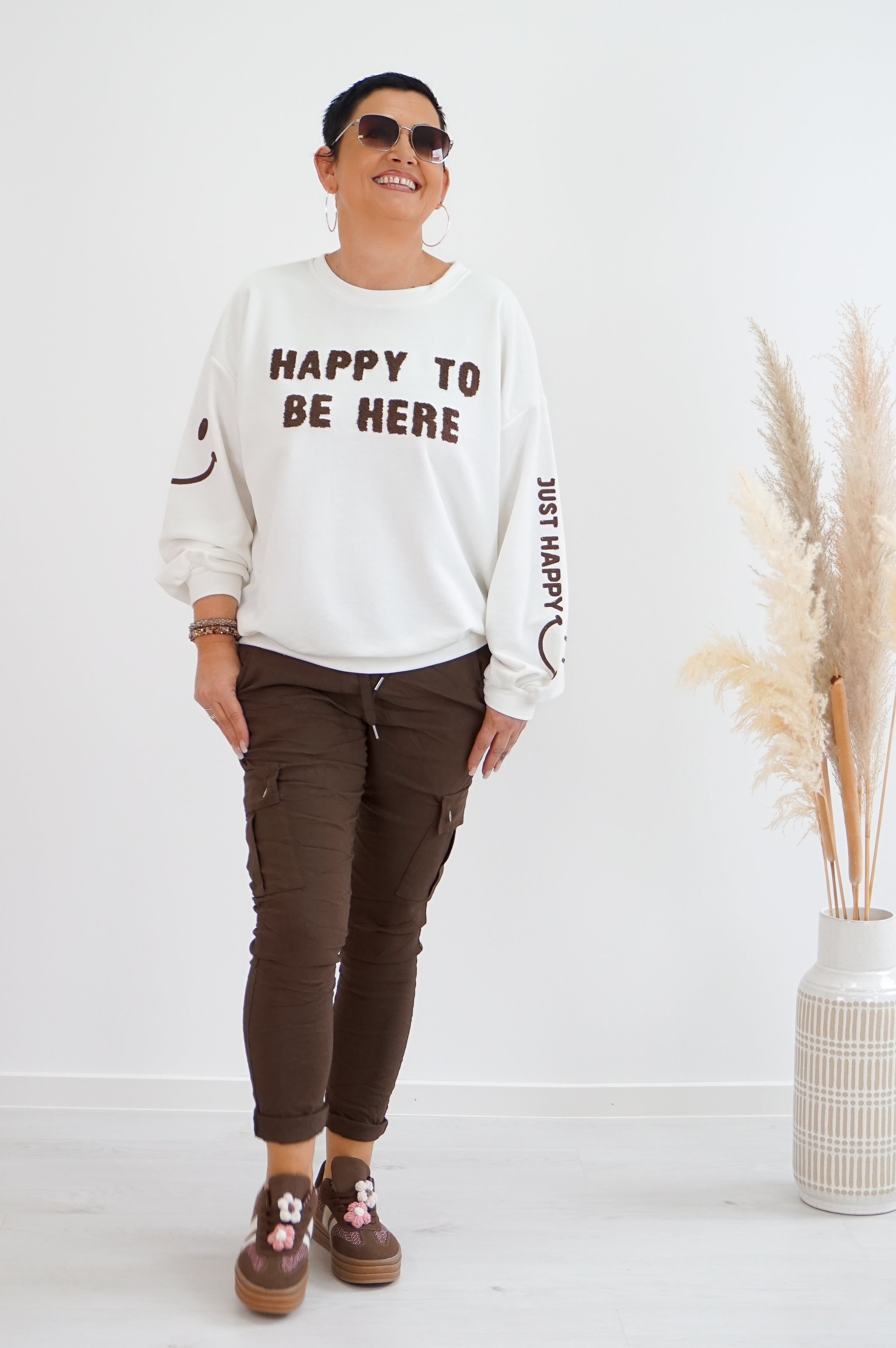 Sweatshirt "HAPPY"