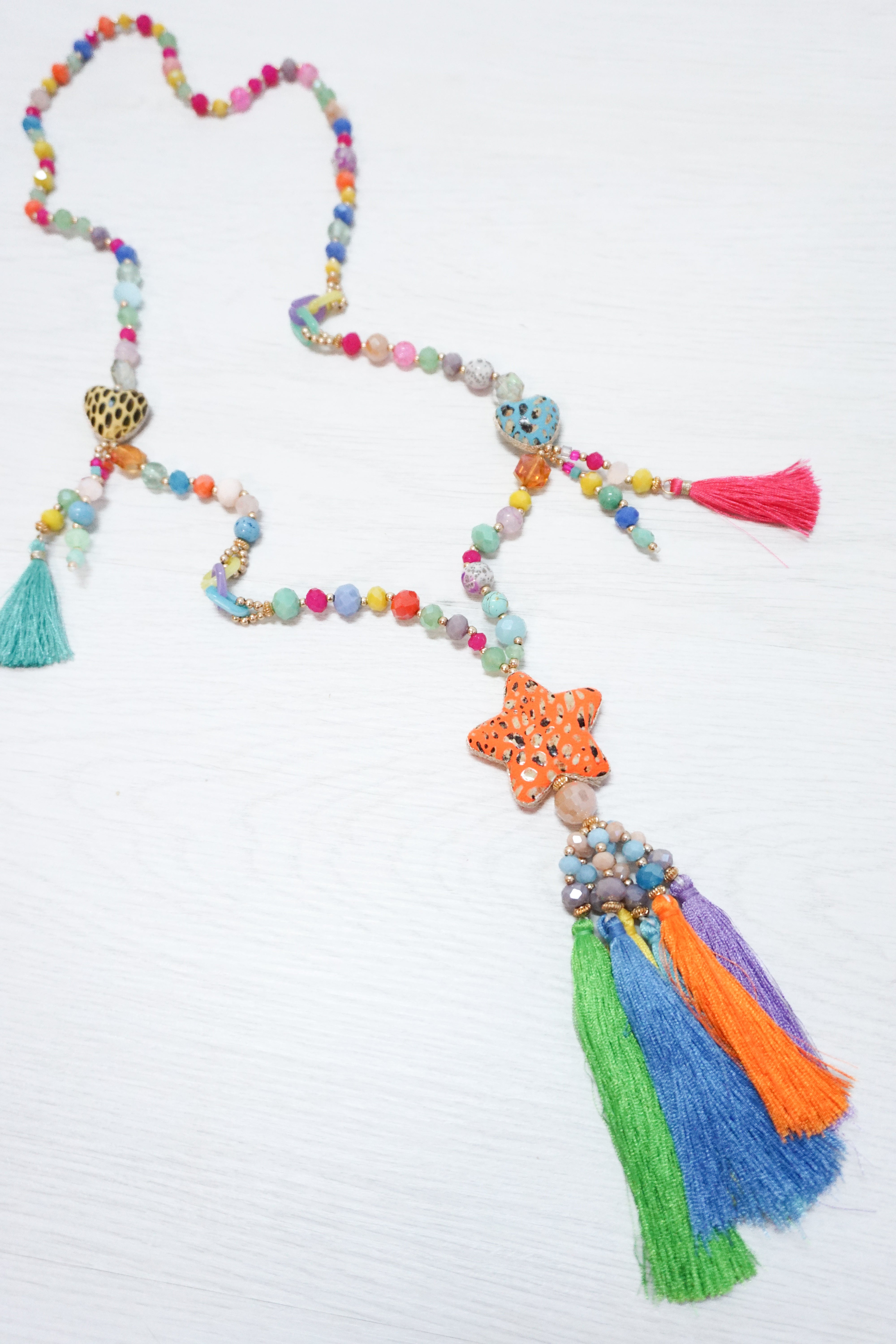 Lange Kette "Wild Star"