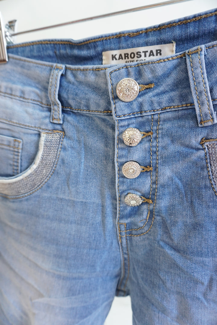3/4 Jeans 210315