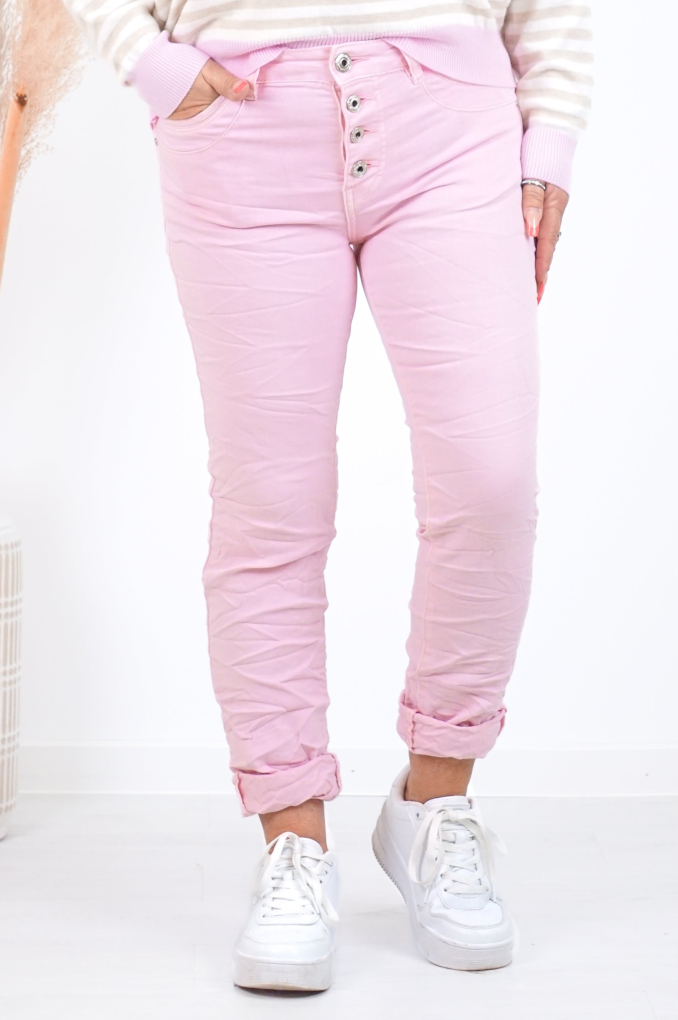 Jewelly Jeans in rosa