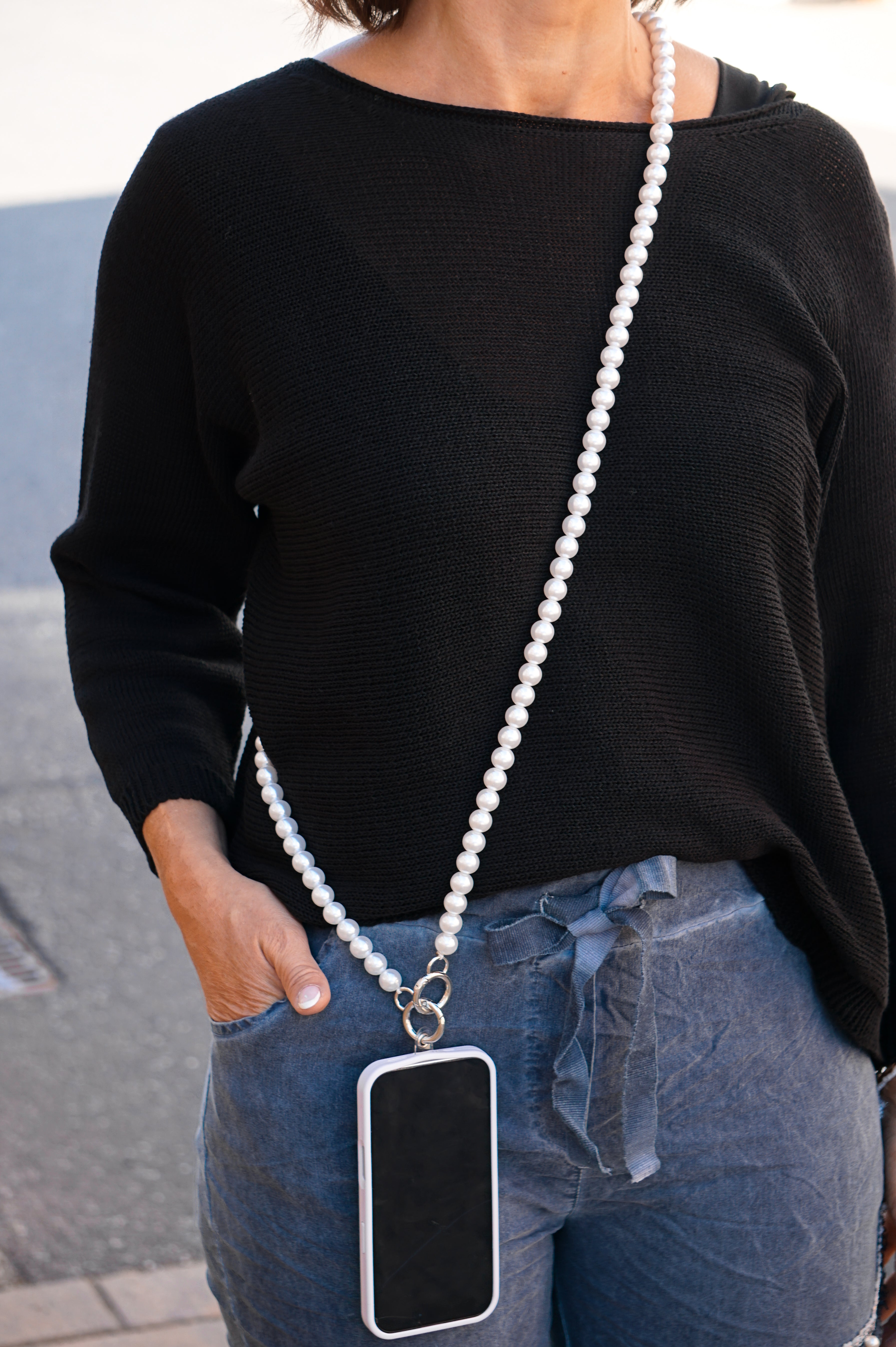 Handykette "pearls"