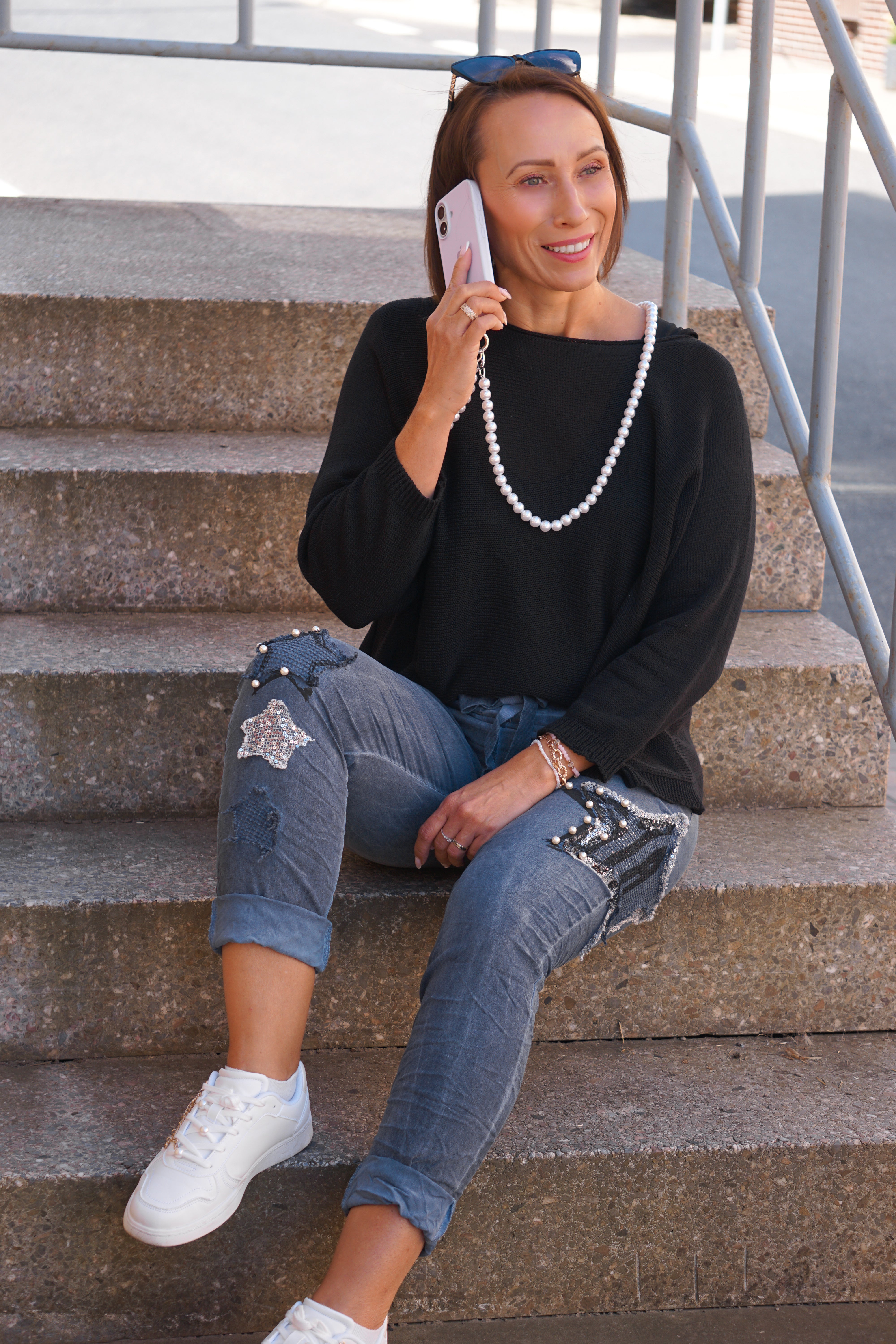 Handykette "pearls"