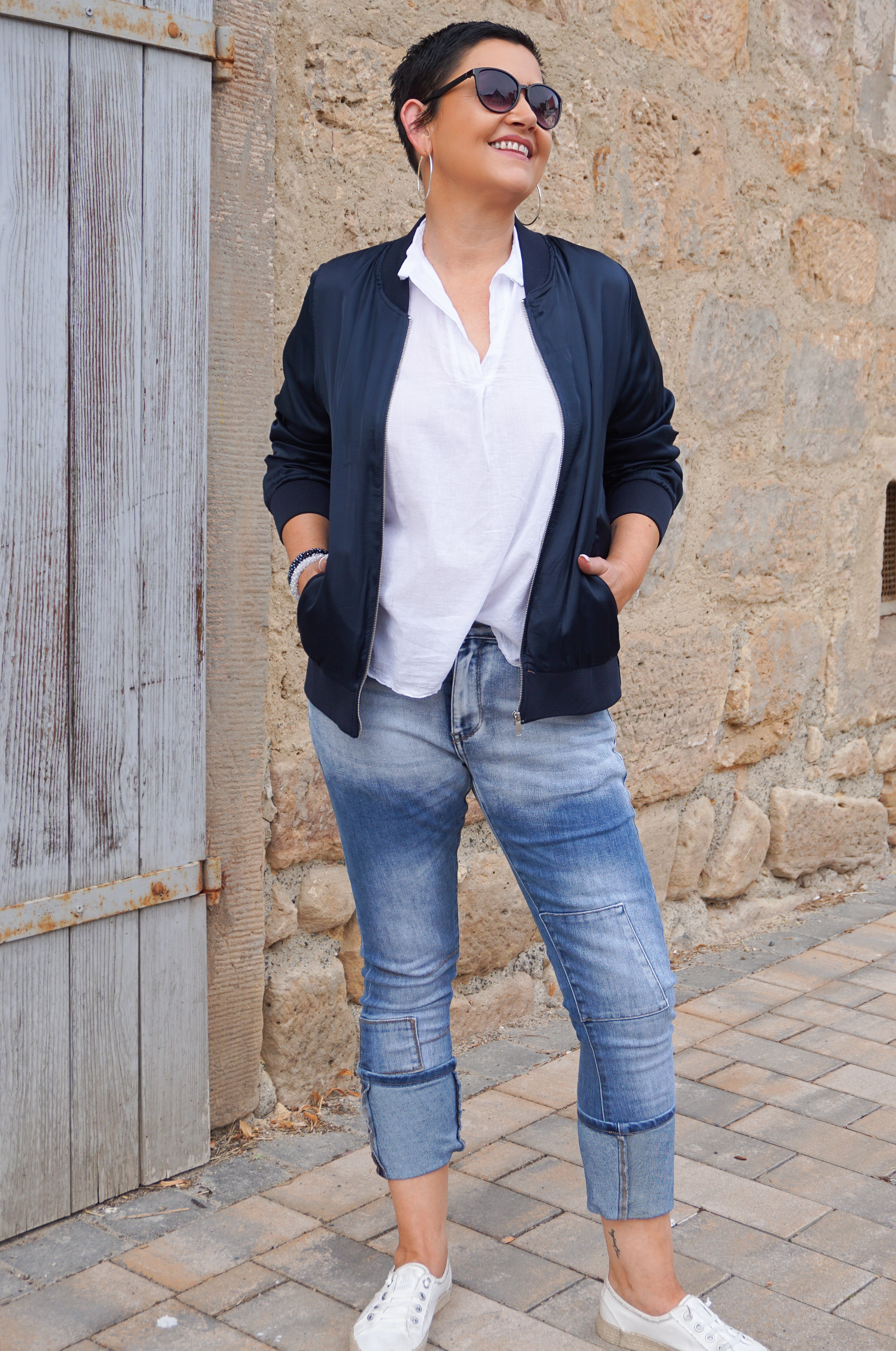Sexy Woman Jeans mit cooler Waschung