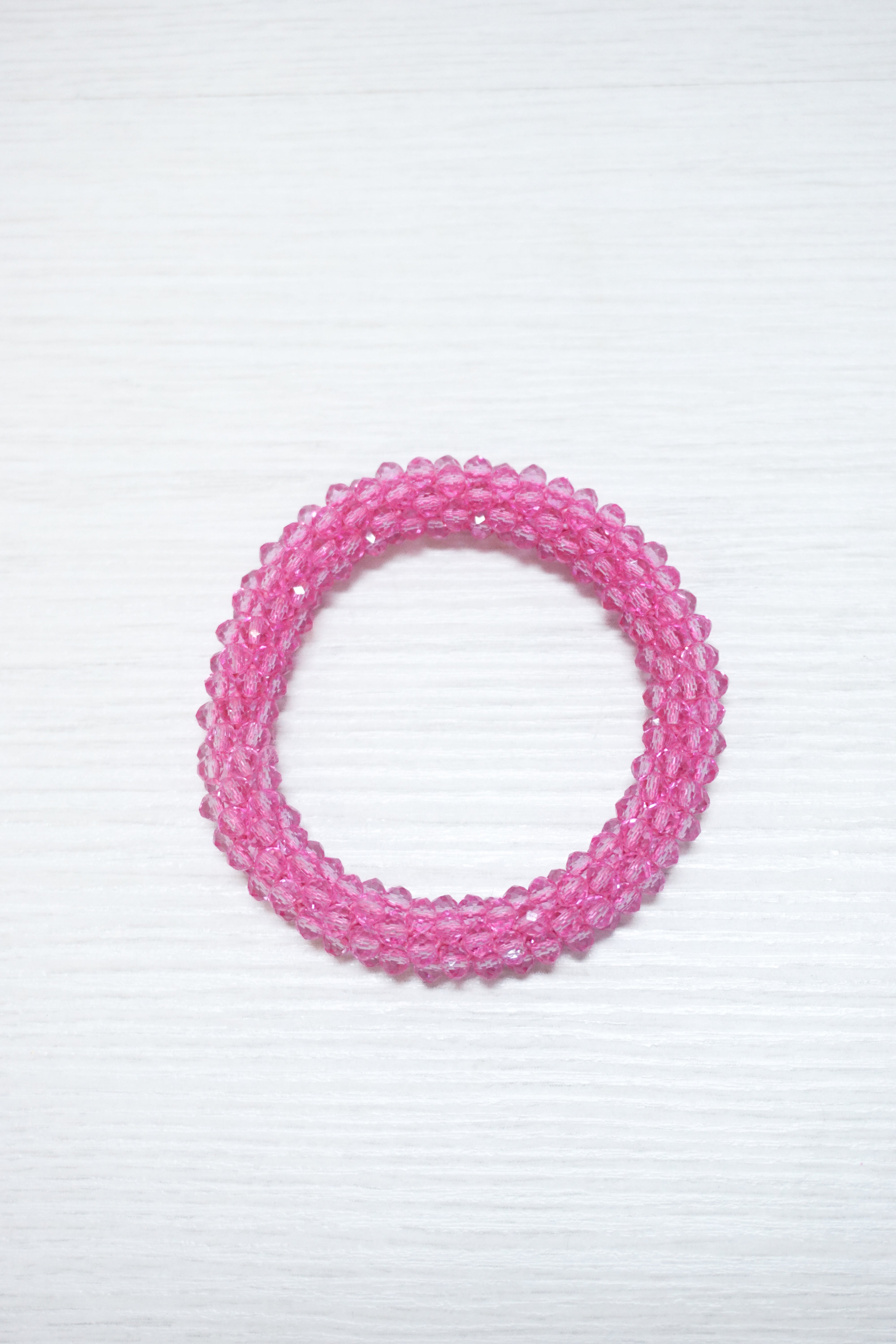 Perlenarmband candy pink