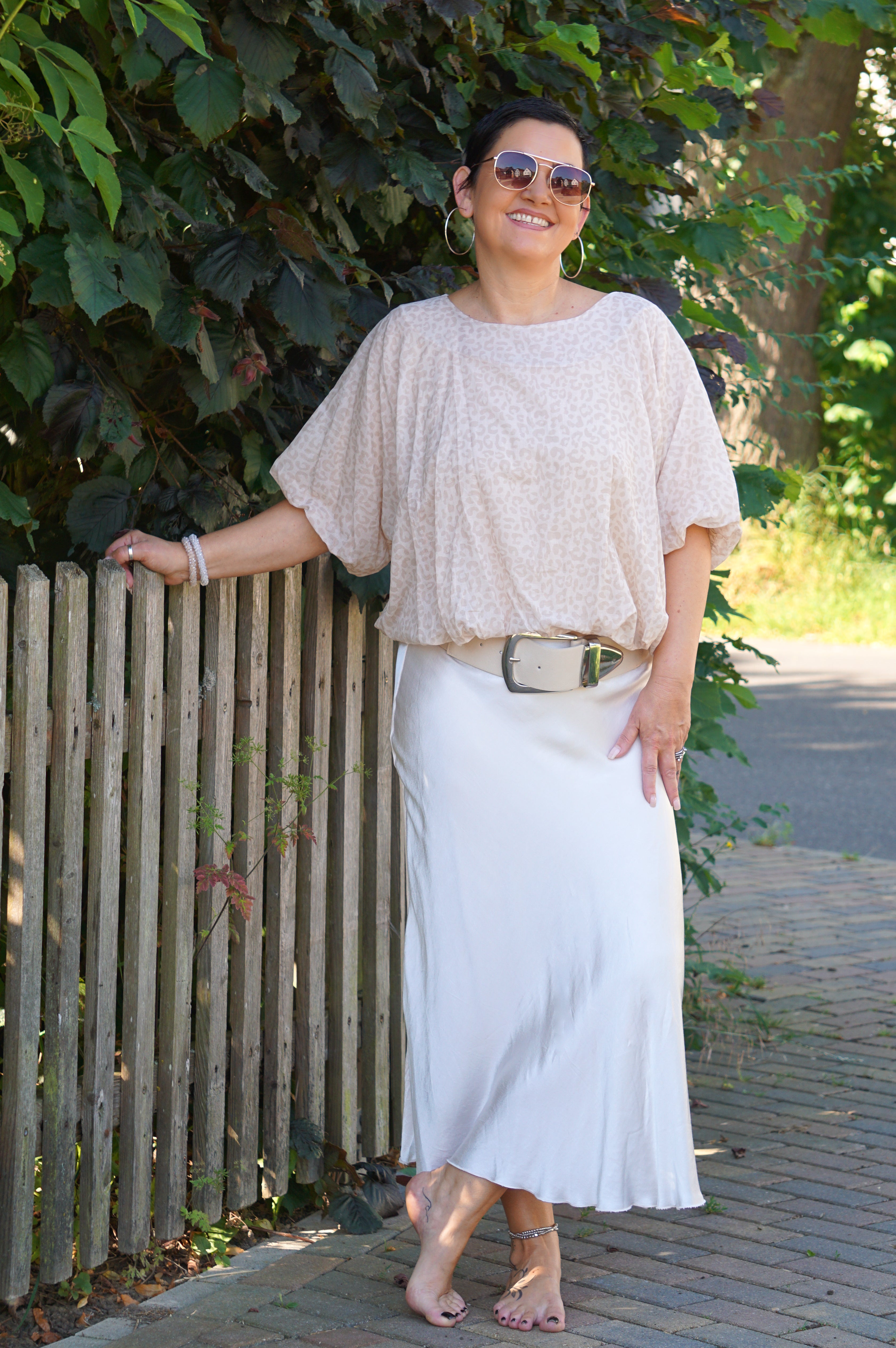 Stretchgürtel "classic", beige