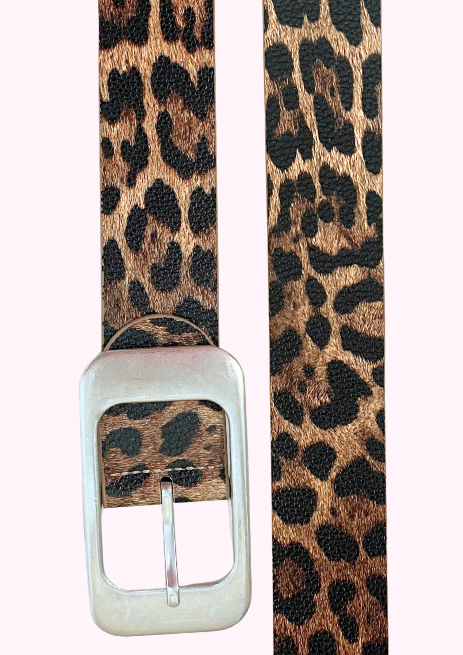 Ledergürtel "Leo", camel