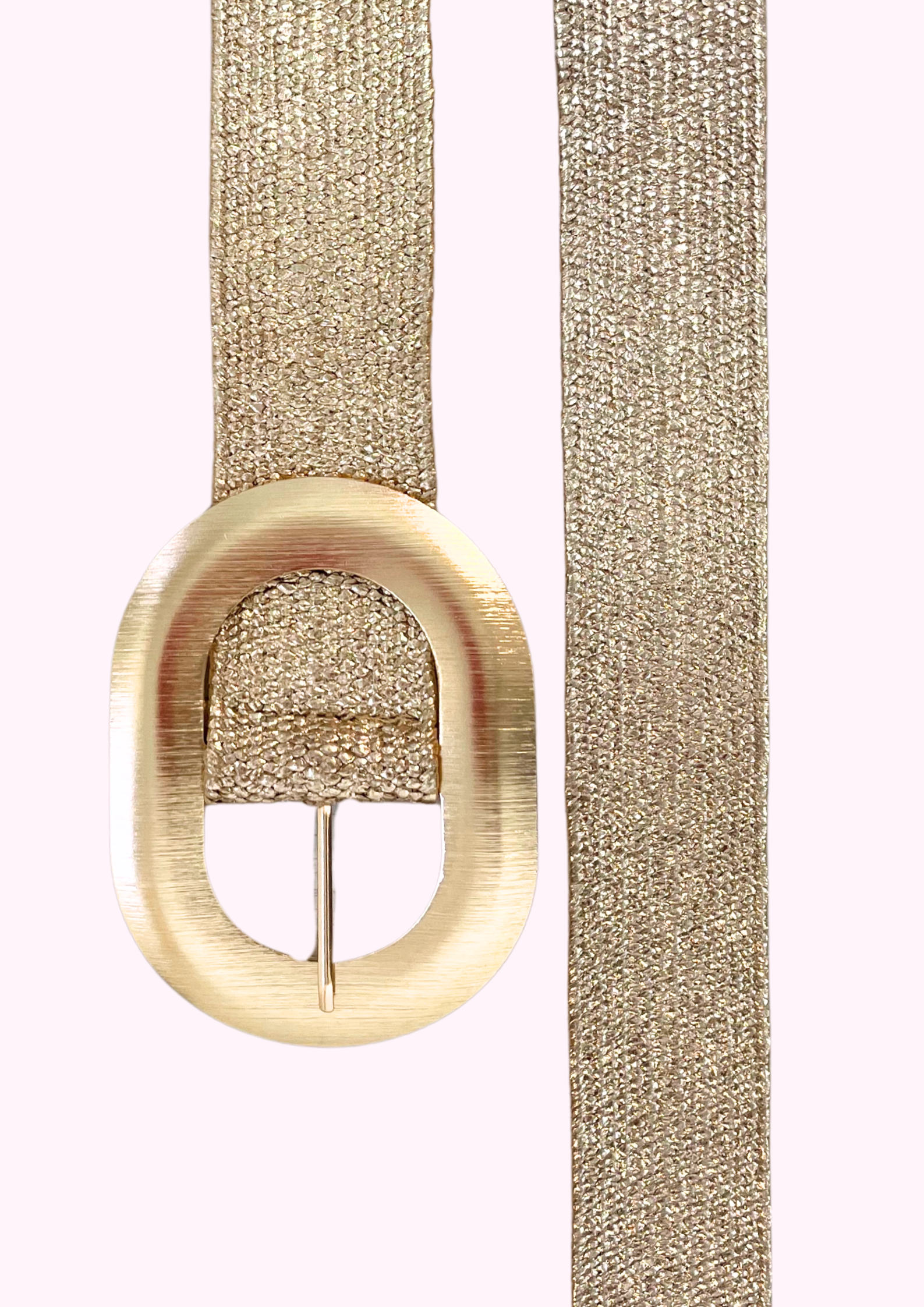 Stretchgürtel "golden", gold