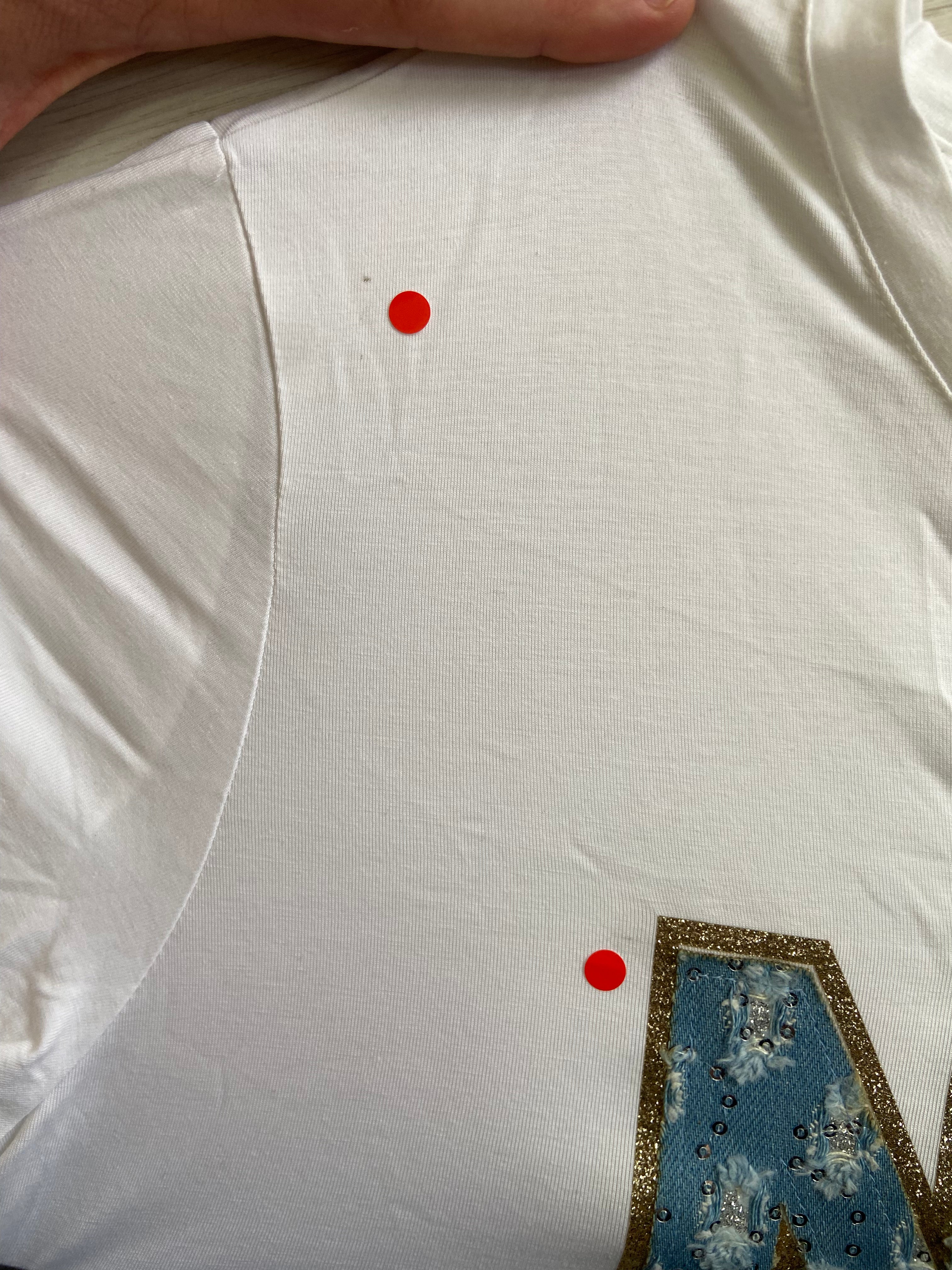 Zweite Wahl - T-Shirt "N5", gold - Vom Umtausch ausgeschlossen