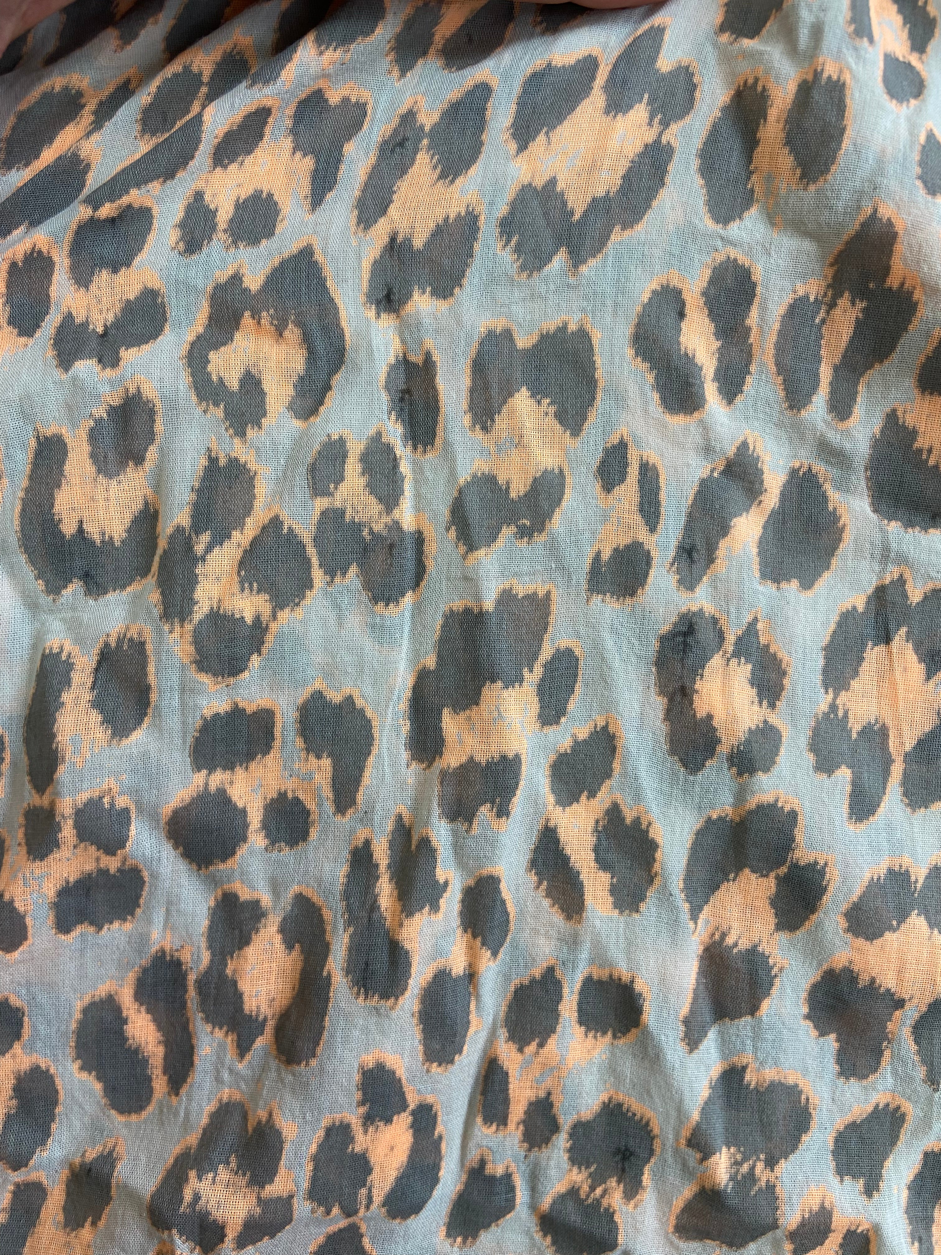 Zweite Wahl - Bluse „Leo“, taupe/orange - Vom Umtausch ausgeschlossen